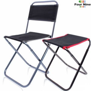 마카루 듀랄루민 접이식 의자 D287F-D288F/등산/레저/낚시/캠핑용/가볍고 튼튼한 초경량 다용도 미니 의자~평의자/등받이의자~