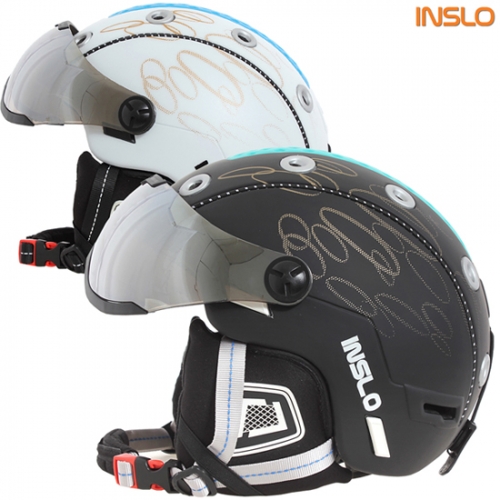 [인슬로]남녀공용 스키/보드 바이저 헬멧 DON VISOR/가벼운 사이즈 조절 헬멧